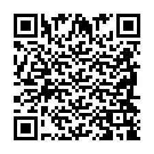 Código QR para número de telefone +2698418974