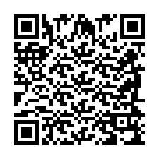 QR-koodi puhelinnumerolle +2698419014