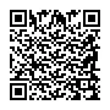 QR-код для номера телефона +2698419015