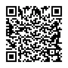 QR-Code für Telefonnummer +2698419025