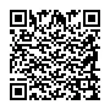 Codice QR per il numero di telefono +2698419041