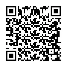 QR-код для номера телефона +2698419076