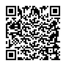 QR-code voor telefoonnummer +2698419085