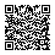 QR Code pour le numéro de téléphone +2698419110