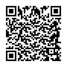 QR код за телефонен номер +2698419115