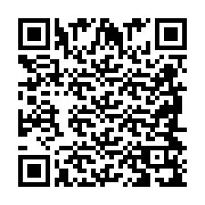 Codice QR per il numero di telefono +2698419128