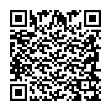 QR Code pour le numéro de téléphone +2698419160