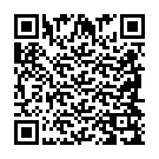 QR-koodi puhelinnumerolle +2698419168