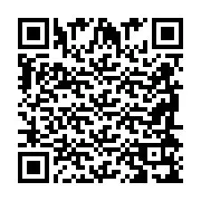 QR код за телефонен номер +2698419195