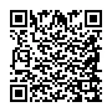 Codice QR per il numero di telefono +2698419199