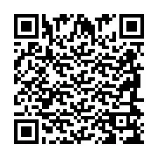 Código QR para número de teléfono +2698419200