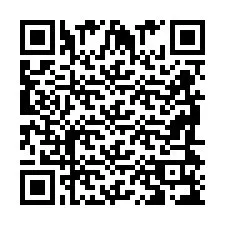 Código QR para número de telefone +2698419205