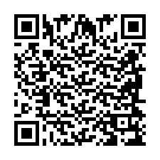 Codice QR per il numero di telefono +2698419216