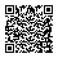 Kod QR dla numeru telefonu +2698419251