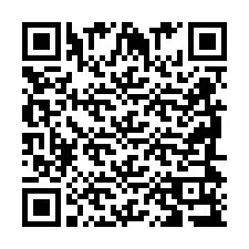 Código QR para número de telefone +2698419304