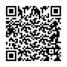 QR код за телефонен номер +2698419445