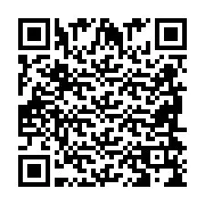 Codice QR per il numero di telefono +2698419447