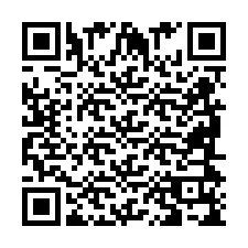 Codice QR per il numero di telefono +2698419503