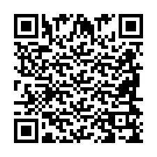 Codice QR per il numero di telefono +2698419507