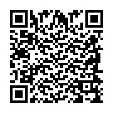 Código QR para número de telefone +2698419518