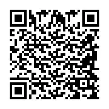 QR Code pour le numéro de téléphone +2698419567