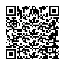 QR-код для номера телефона +2698419587