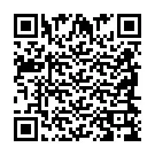 QR kód a telefonszámhoz +2698419608