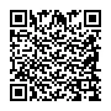 Kod QR dla numeru telefonu +2698419649