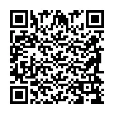 QR код за телефонен номер +2698419651