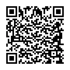 Kod QR dla numeru telefonu +2698419663