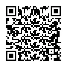 QR kód a telefonszámhoz +2698419695