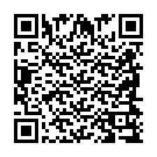 Kod QR dla numeru telefonu +2698419708