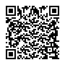 Codice QR per il numero di telefono +2698419752