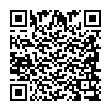 QR код за телефонен номер +2698419756