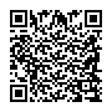 QR Code สำหรับหมายเลขโทรศัพท์ +2698419765