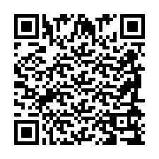 QR-koodi puhelinnumerolle +2698419781