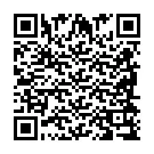 QR-koodi puhelinnumerolle +2698419796