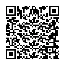 QR kód a telefonszámhoz +2698419803