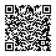 QR Code pour le numéro de téléphone +2698419811