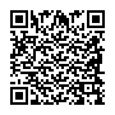 QR код за телефонен номер +2698419816