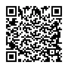 QR Code pour le numéro de téléphone +2698419834