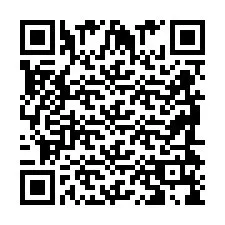 QR-code voor telefoonnummer +2698419841