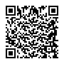 QR kód a telefonszámhoz +2698419855