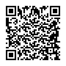 Código QR para número de teléfono +2698419857