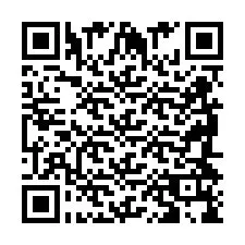 Código QR para número de teléfono +2698419860