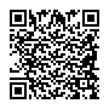 QR Code pour le numéro de téléphone +2698419877