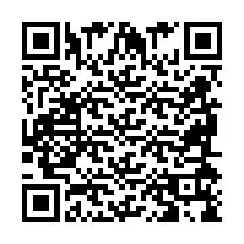 Código QR para número de telefone +2698419883