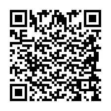 QR-code voor telefoonnummer +2698419886