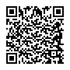 QR-code voor telefoonnummer +2698419922