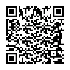 Código QR para número de teléfono +2698420383